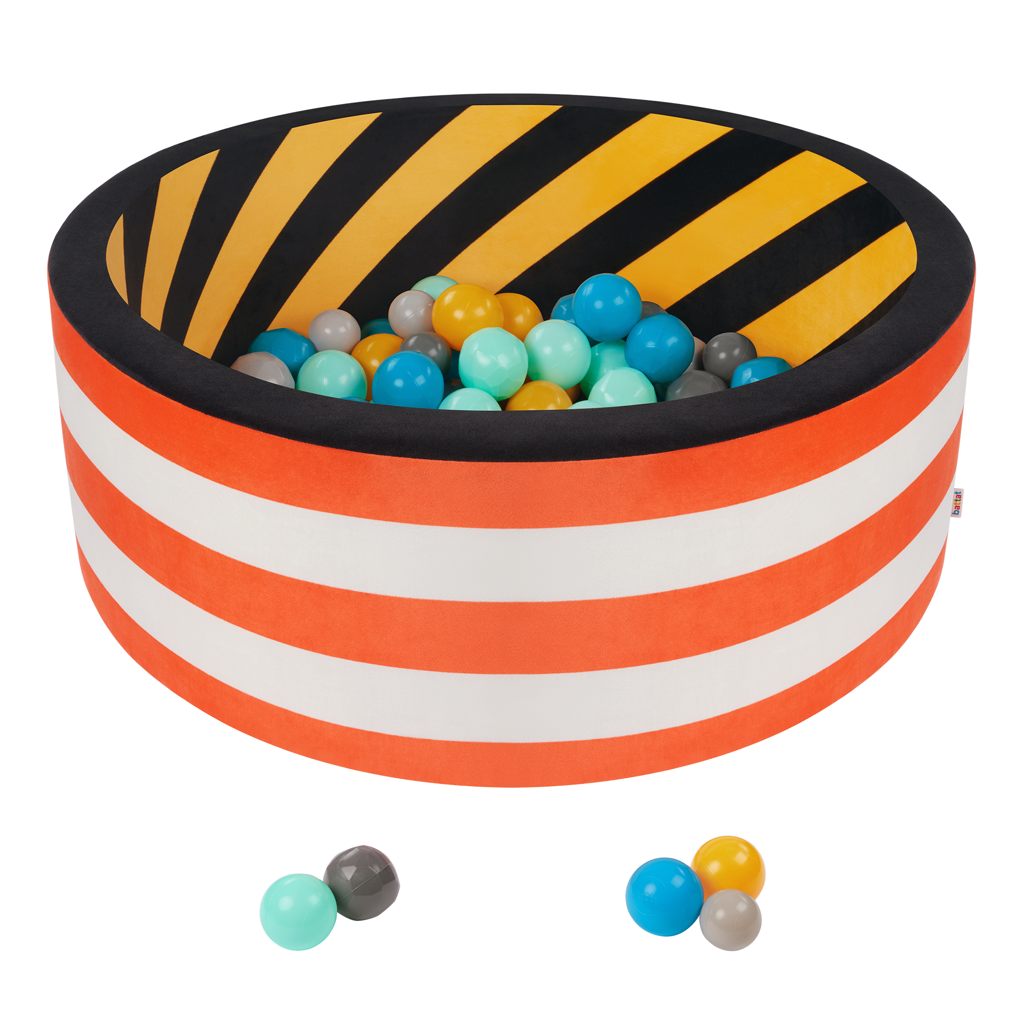 Foam ball pit with construction theme Hop In Ball Pit | Build City - Image 1