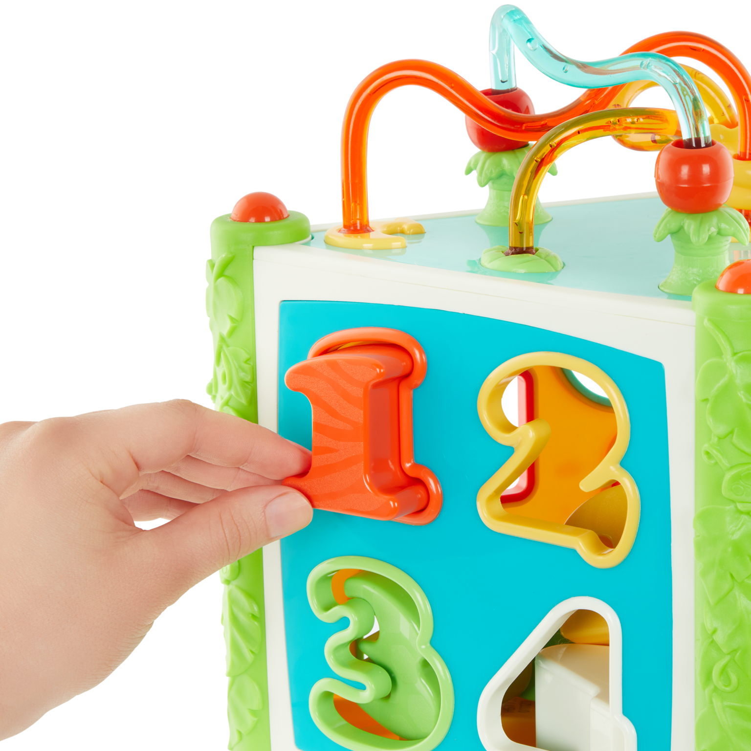 Jungle Fun! Activity Center Shape Sorter Toy Battat